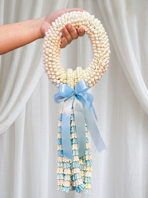 Blue Harmony - Fresh Flower Garland (พวงมาลัยดอกไม้สด)
