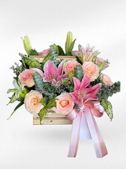 Sweet Princess - Flower Basket - BestBloomBuddy