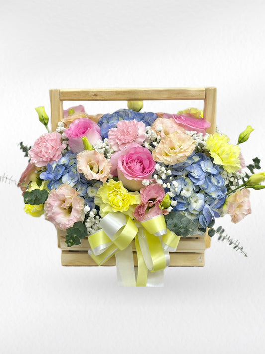Blissful Bloom - Flower Basket