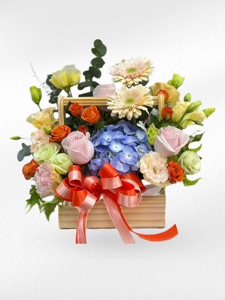 Healing Bloom - Flower Basket - BestBloomBuddy