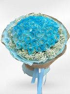 My Dream – 50 Blue Roses Bouquet - BestBloomBuddy