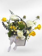 Fresh Meadow – Flower Basket - BestBloomBuddy