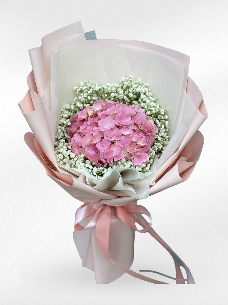 Gentle "Pink" Pastel - Hydrangea Bouquet
