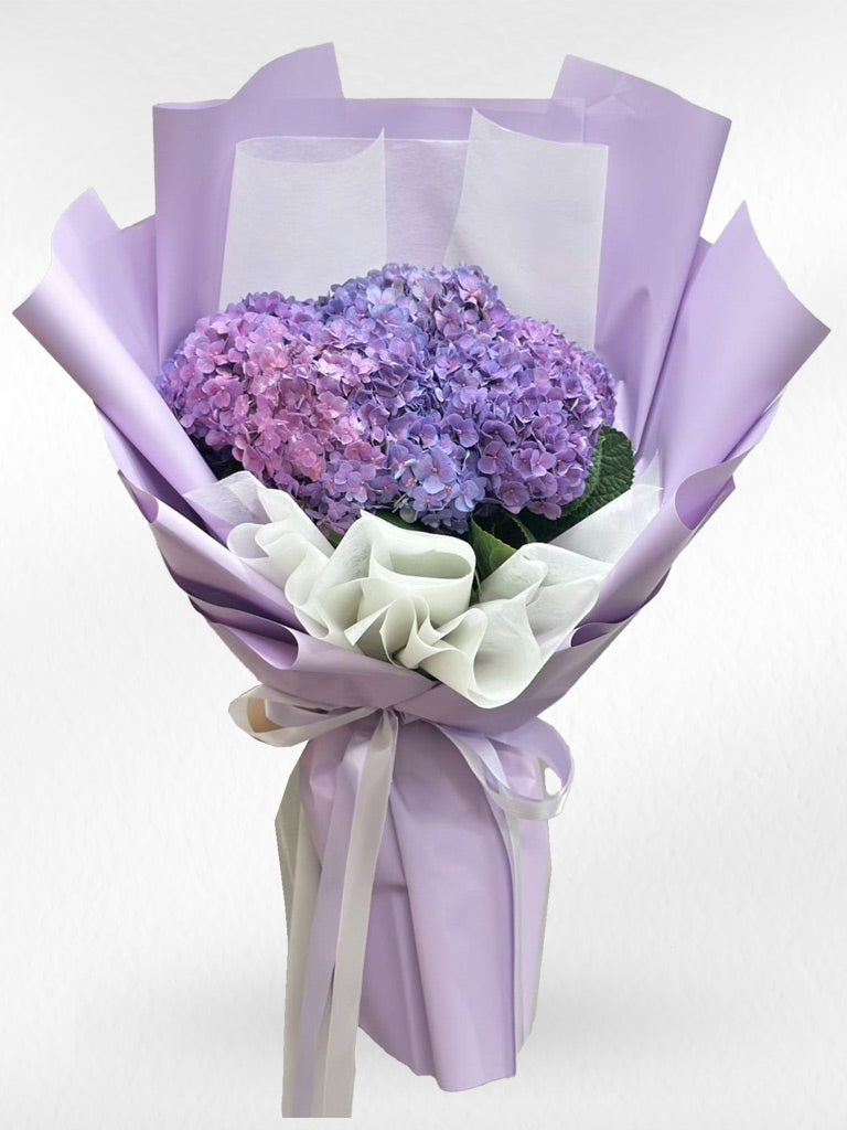 Purple Love – Hydrangea Bouquet