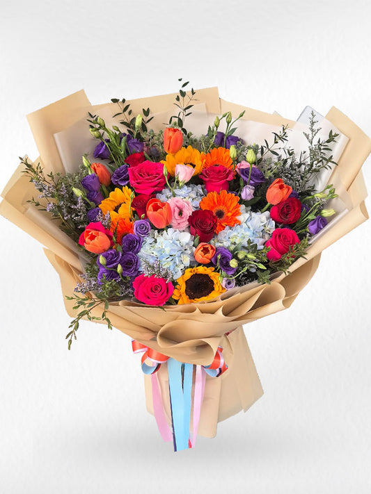 Our Secret Garden – Mixed Flower Bouquet