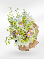 Garden of Paradise – Orchid and Lotus Bouquet - BestBloomBuddy