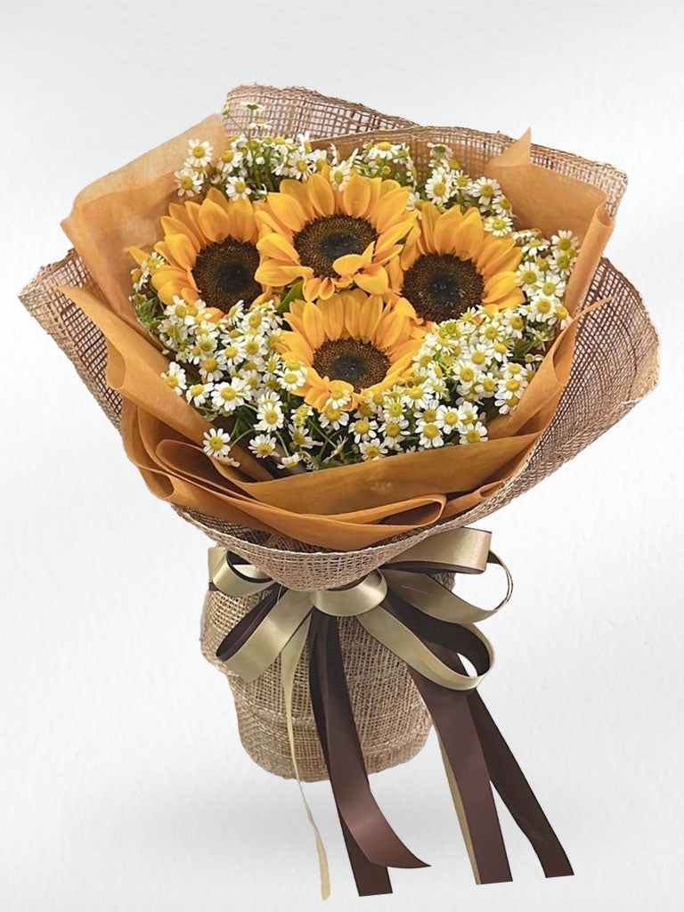 Honey Glow –  Sunflower Bouquet