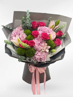 Pink Reverie — Mixed Flower Bouquet