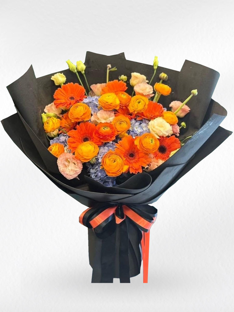 Autumn Spark - Mixed Flower Bouquet