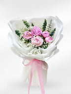 Blushing Charm - Peony Bouquet - BestBloomBuddy