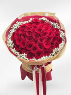 My Darling - 50 Red Roses Bouquet - BestBloomBuddy