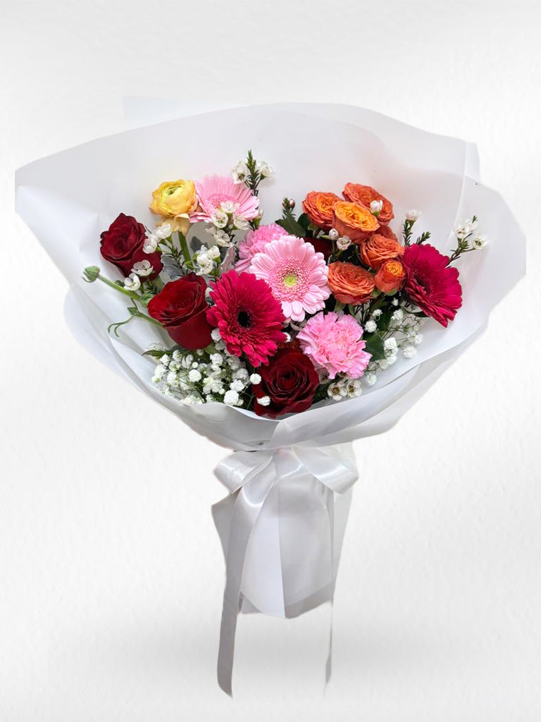 Spring Kiss - Mixed Flower Bouquet - BestBloomBuddy
