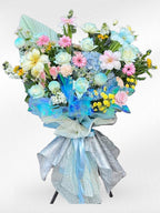 Blue Opulence – Grand Opening Flower Stand