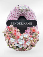 Radiant Remembrance – Fresh Flower Wreath - BestBloomBuddy