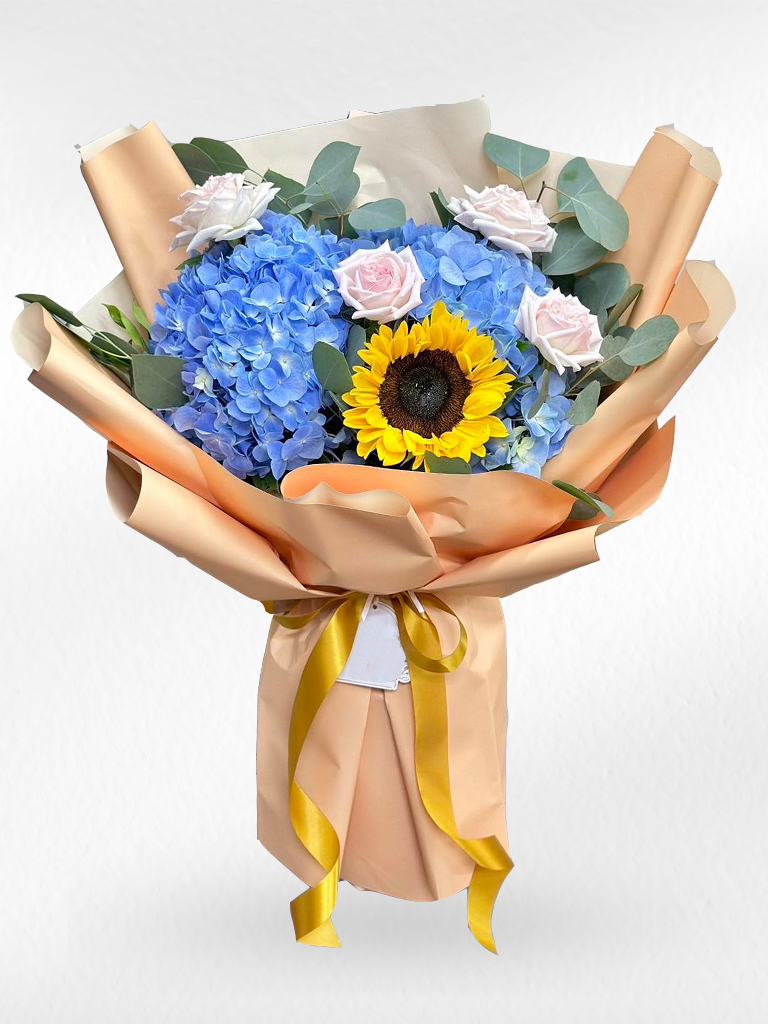 Golden Meadow – Mixed Flower Bouquet - BestBloomBuddy