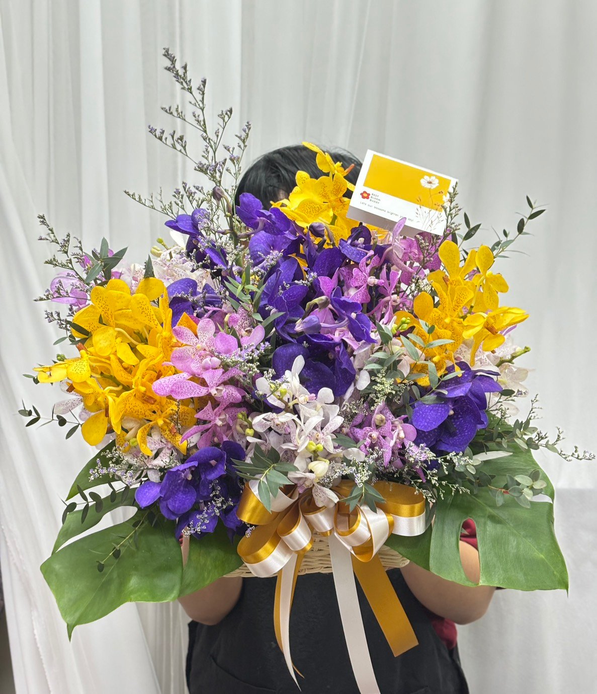 Jungle Jewel – Orchid Basket - BestBloomBuddy