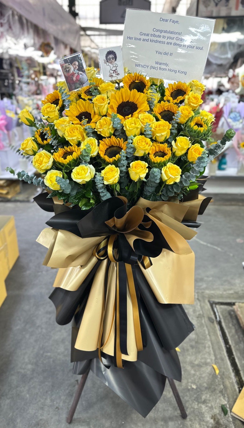 Sunshine Prosper – Grand Opening Flower Stand - BestBloomBuddy