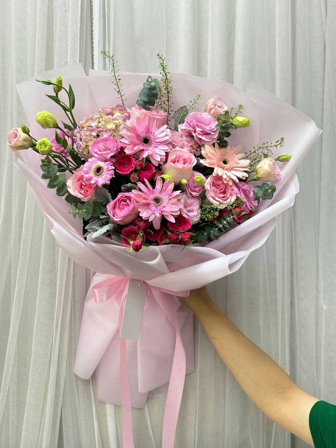 Cherished Petals - Mixed Flower Bouquet - BestBloomBuddy