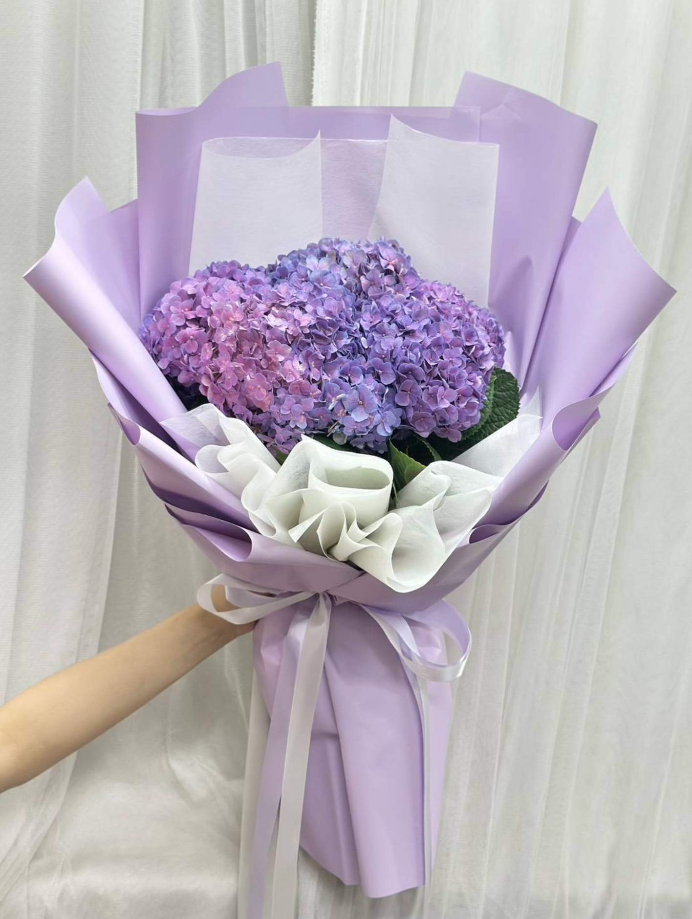 Purple Love – Hydrangea Bouquet