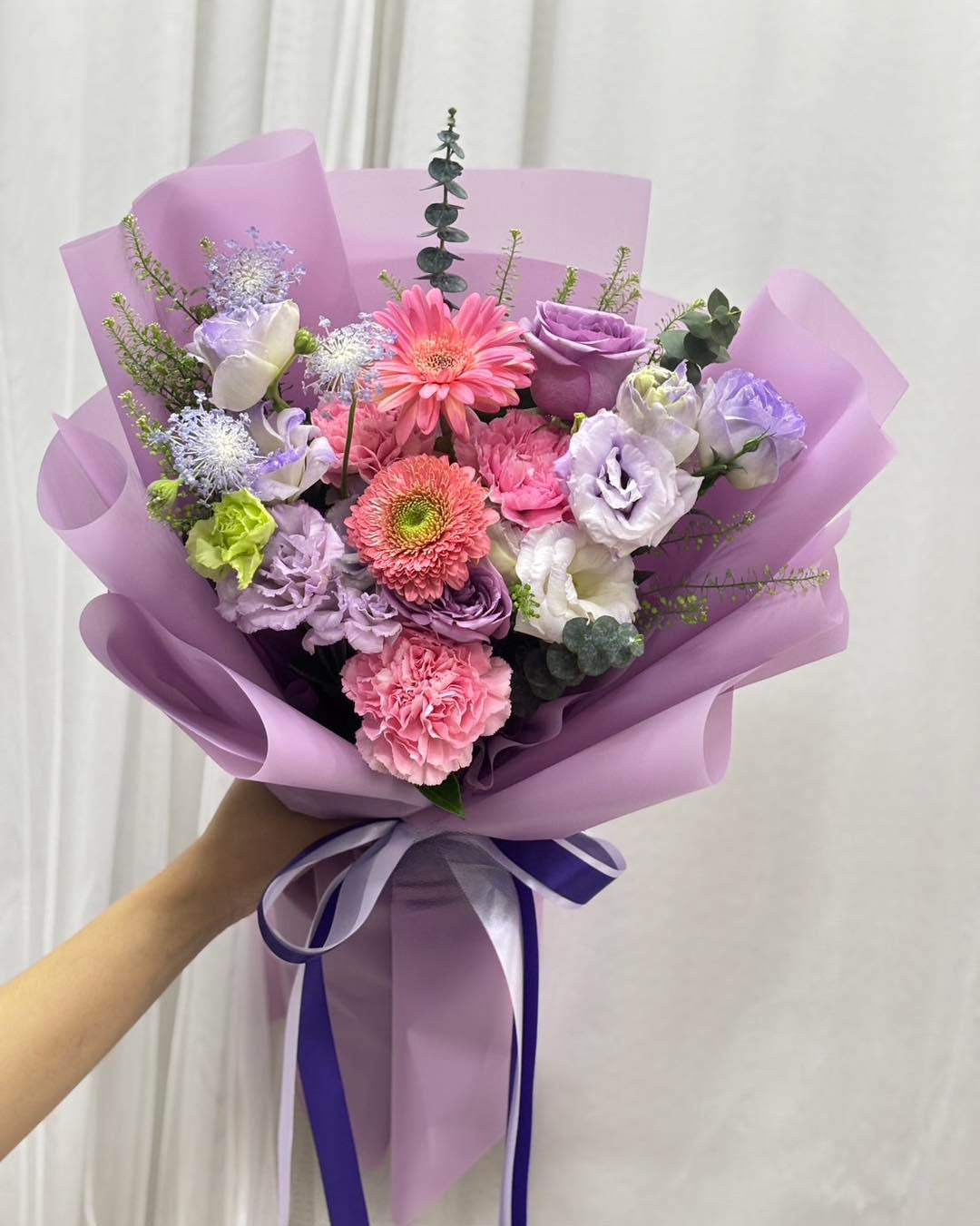 Pastel Moment – Mixed Flower Bouquet - BestBloomBuddy