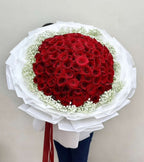 No One but You - 100 Red Roses Bouquet | Valentine's Day Collection