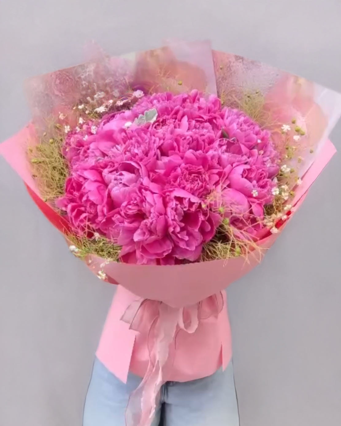 Electric Peony Cloud - Peony Bouquet - BestBloomBuddy
