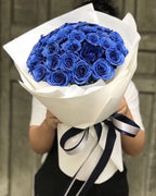 Royal Blue Roses – Blue Roses Bouquet