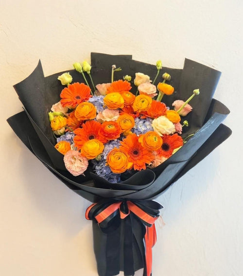 Autumn Spark - Mixed Flower Bouquet