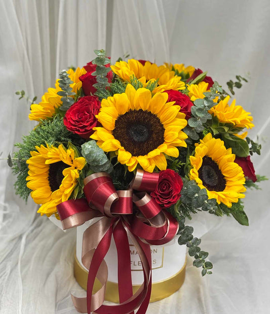 Bright Love – Flower Box - BestBloomBuddy