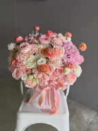 Love in Peach - Flower Box - BestBloomBuddy