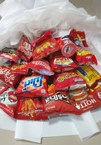 Snack Surprise – 20 Mixed Snack Bouquet - BestBloomBuddy