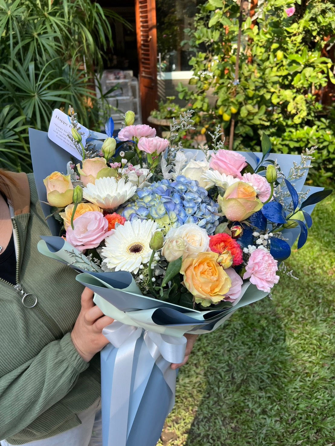 Pastel Harmony – Mixed Flower Bouquet | BestBloomBuddy - BestBloomBuddy