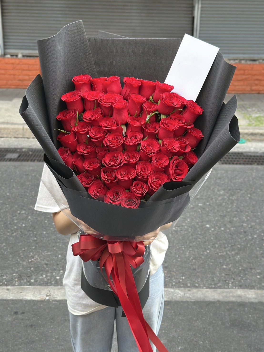 My Soul - 50 Red Roses Bouquet | Valentine's Day Collection - BestBloomBuddy