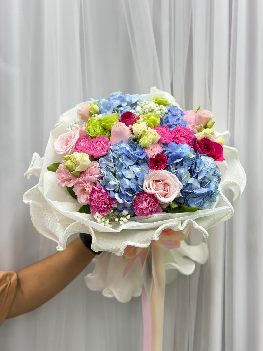 Enchanted Petals – Mixed Flower Bouquet