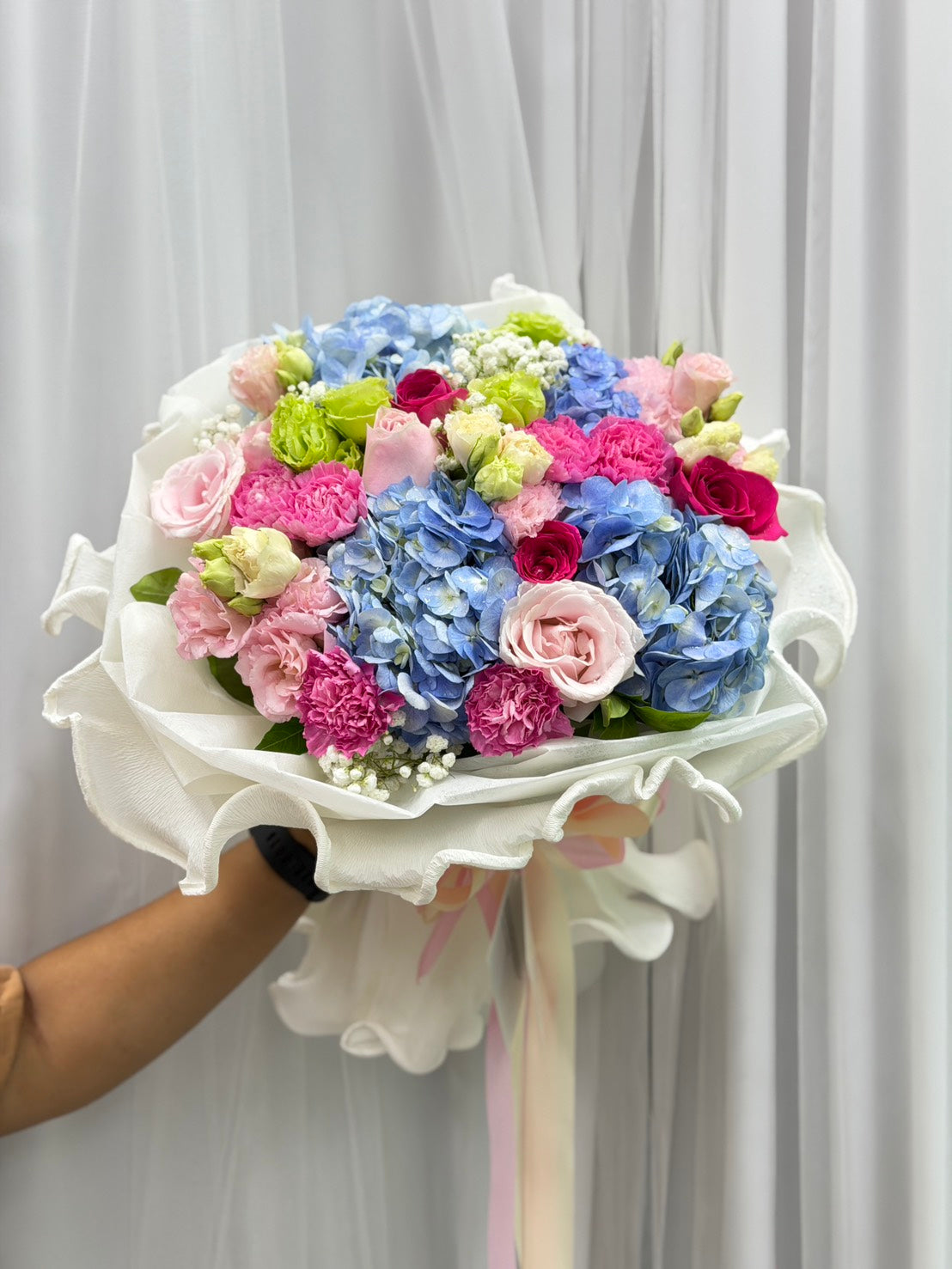 Enchanted Petals – Mixed Flower Bouquet